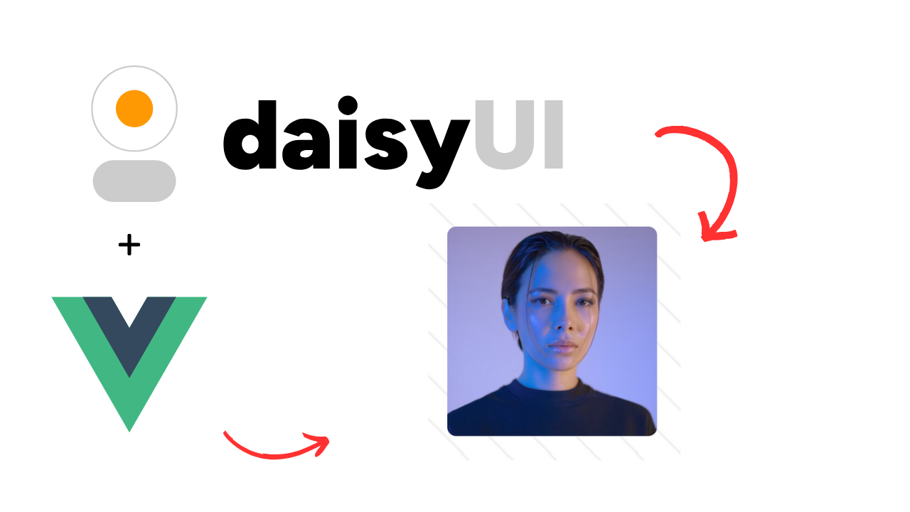 daisyUI Avatar Component for Vue.js