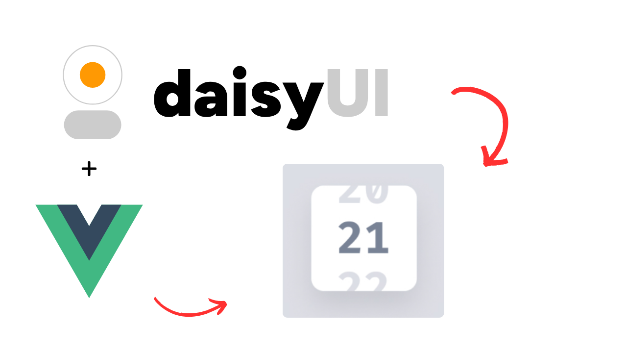 daisyUI Countdown Component for Vue.js