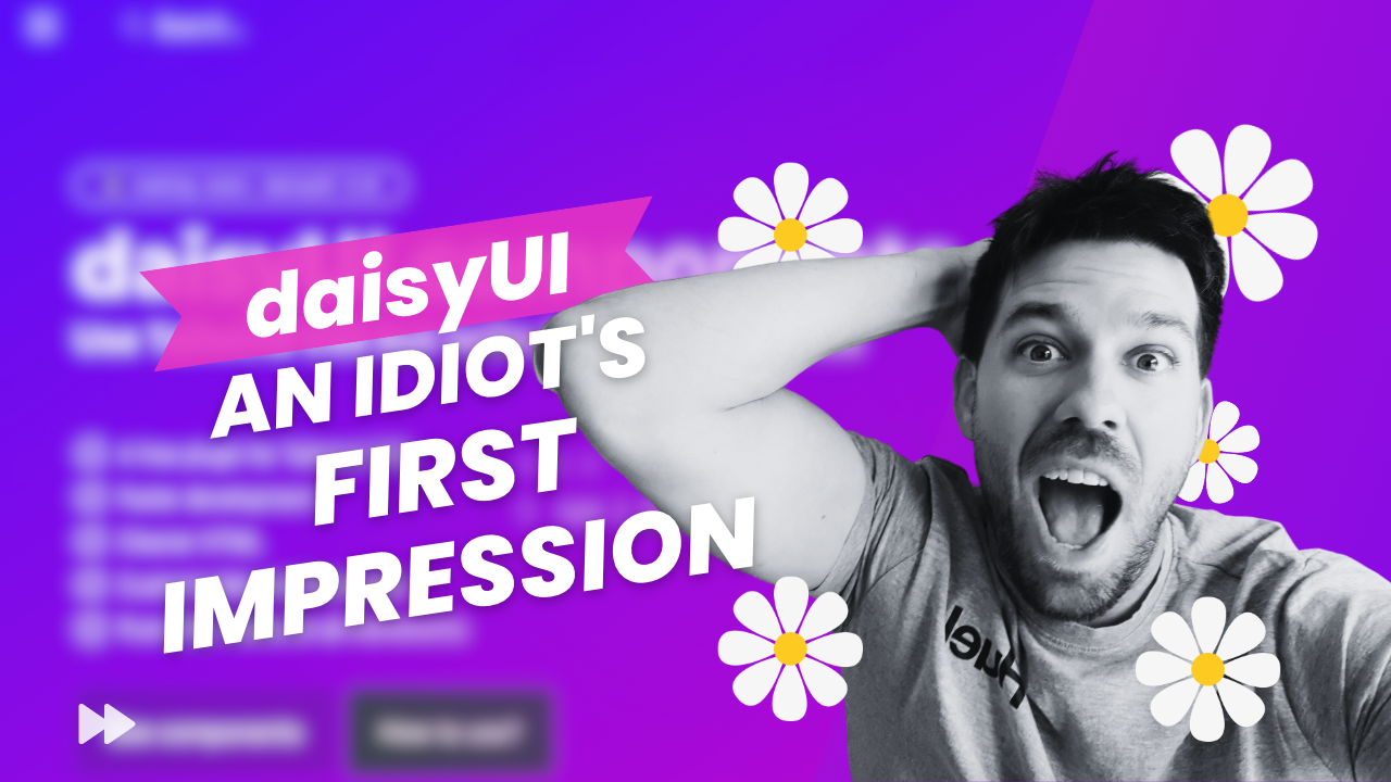 daisyUI First Impressions 2023